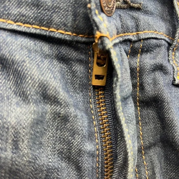 Levi's 511 Slim Fit Jeans Mens 30x32 Blue Fits 32x30 Dark Wash Stretch Denim - Picture 13 of 16